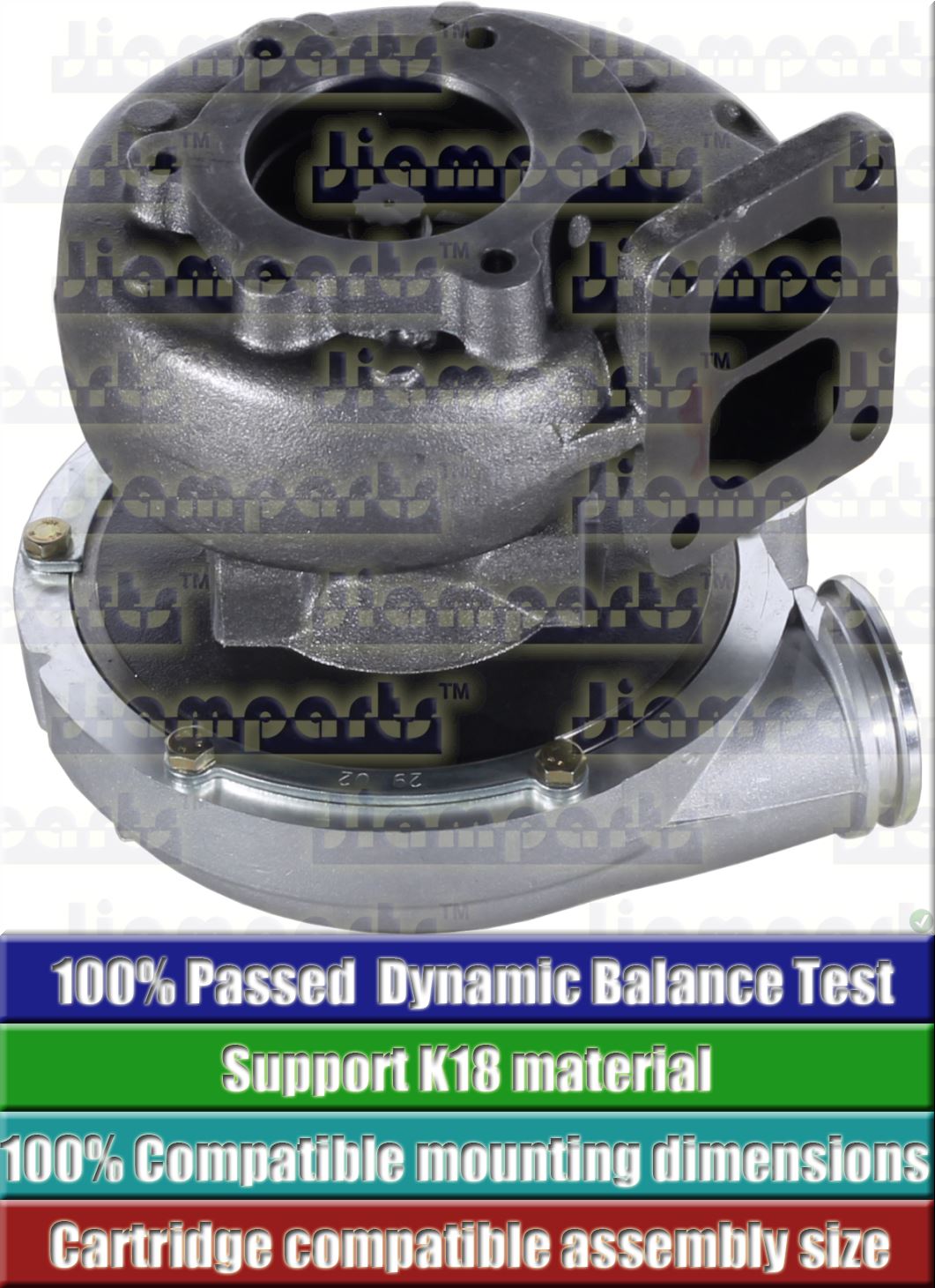 Description image:Turbocharger K31-3967QYAKB 24 20 5331-970-6710