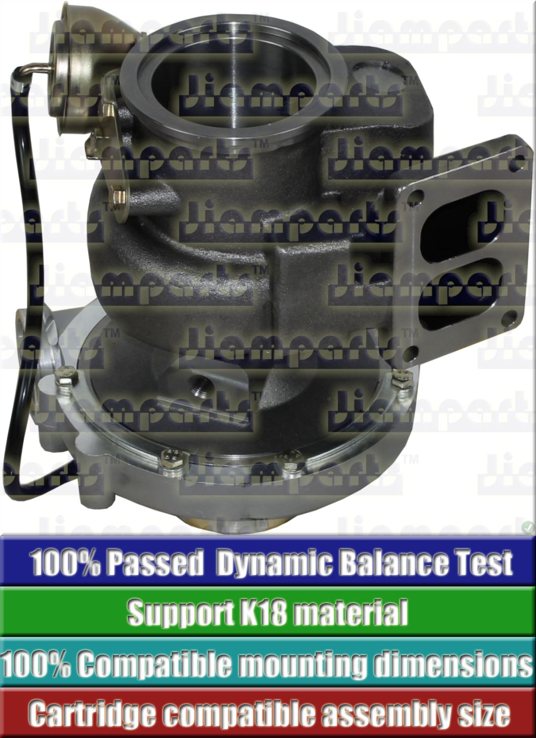Description image:Turbocharger K31-3772XXCKB20 90DCAYD 53319707203