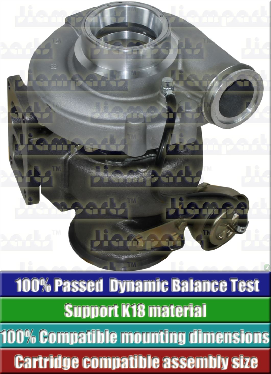 Description image:Turbocharger K31-3772XXCKB20 90DCAYD 53319707205