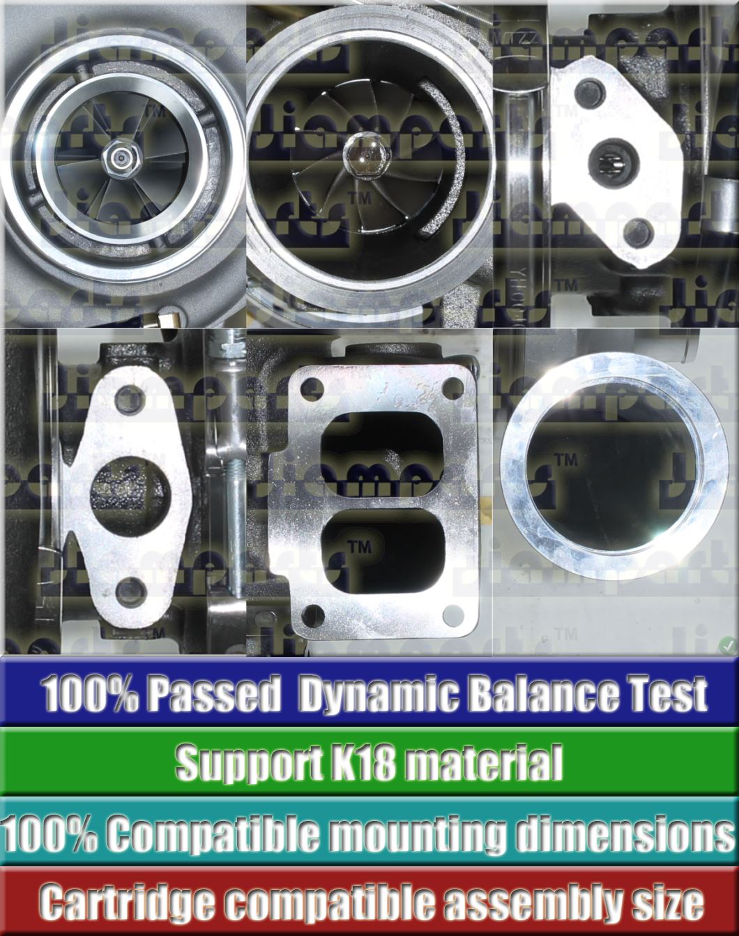Description image:Turbocharger K31-3971QXAKB 24 92 53319887101