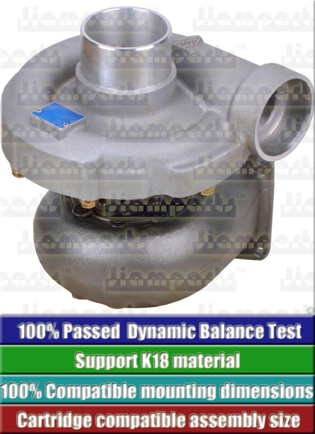 Description image:Turbocharger K33-4060MNA 22 22 53339706000