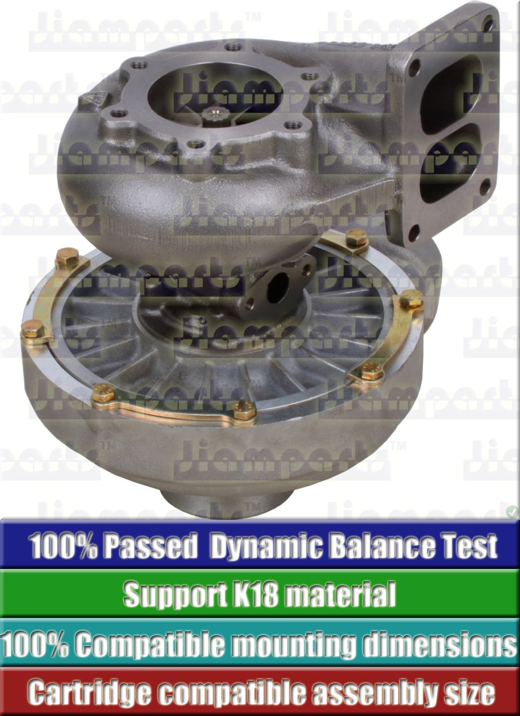 Description image:Turbocharger K33-4060MNA 22 22 53339886000