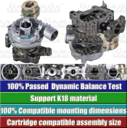Showcase image:Turbocharger K03-1875EXE 4 81 5303-970-0057