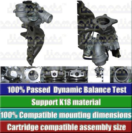 Showcase image:Turbocharger K03-2080DCB 5 88 53039700105