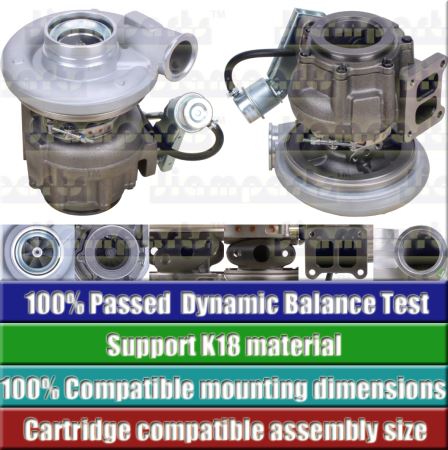 Showcase image:Turbocharger HX52W 5322447