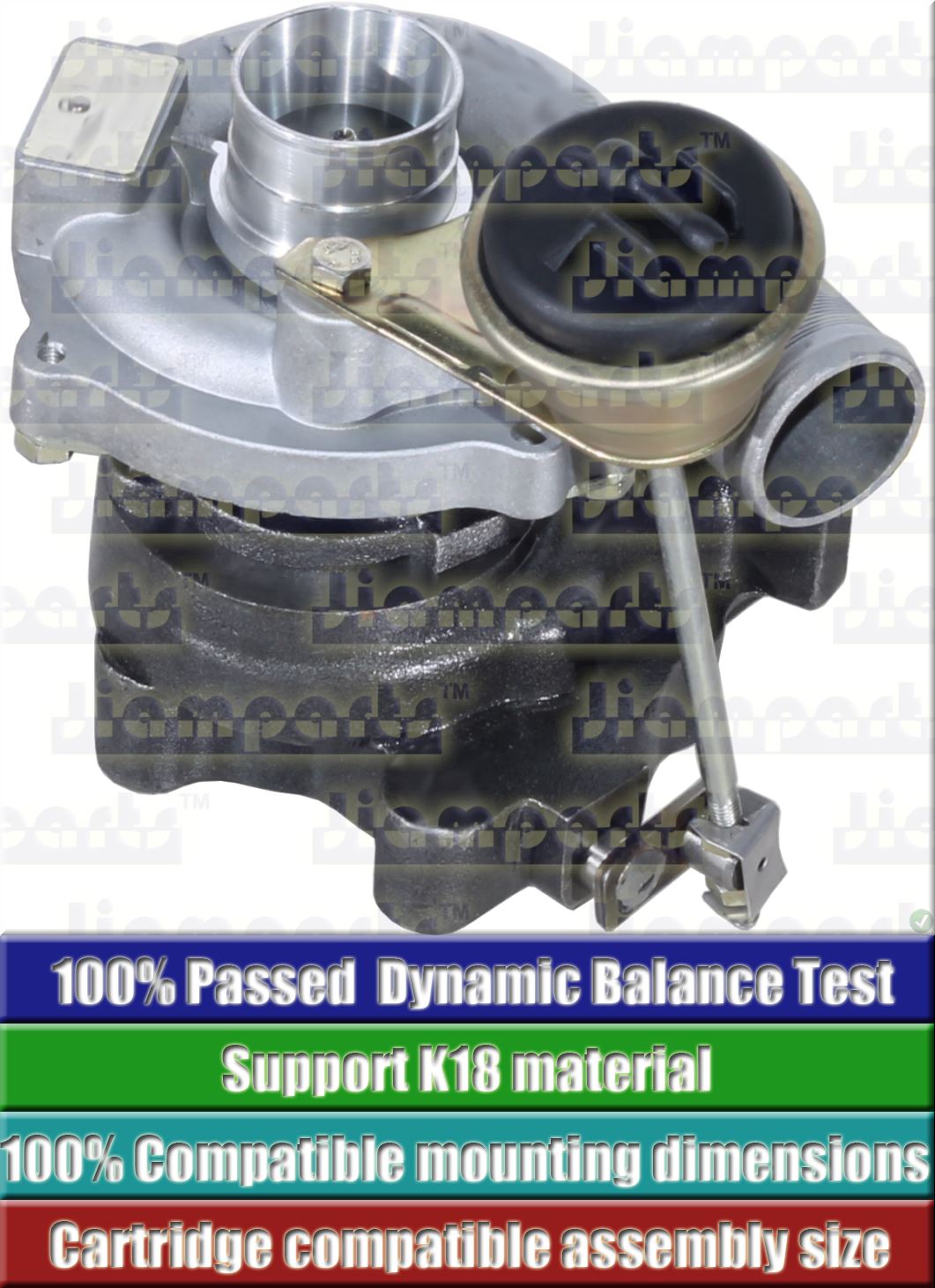 Description image:Turbocharger KP35-1672CBA 240 82 5435-988-0002