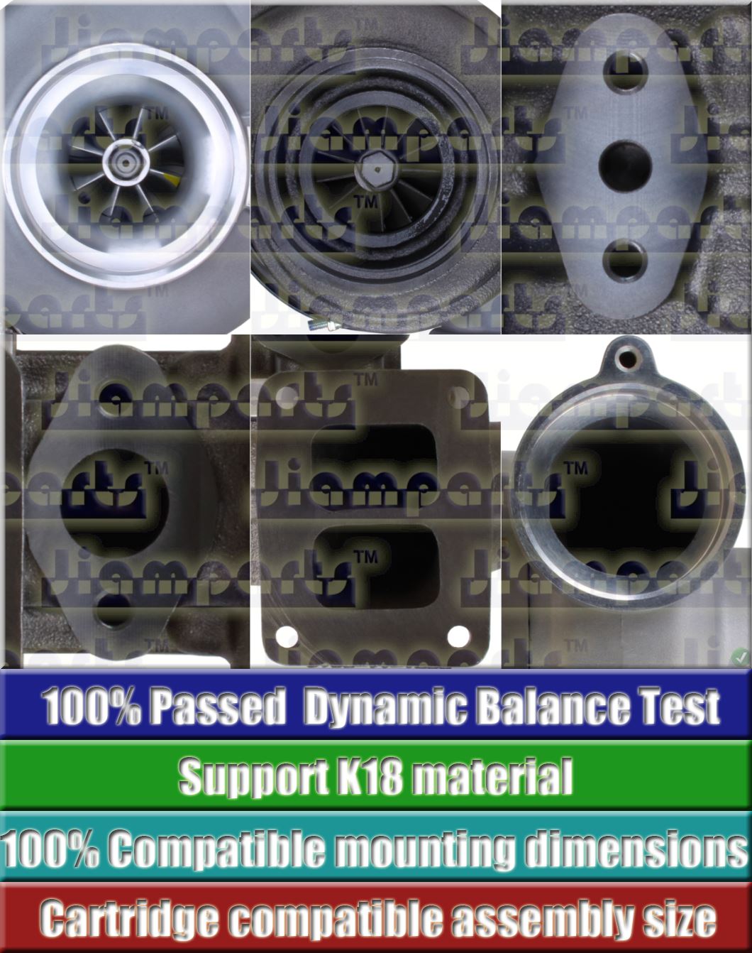 Description image:Turbocharger KTR100-6F 6501-11-6000