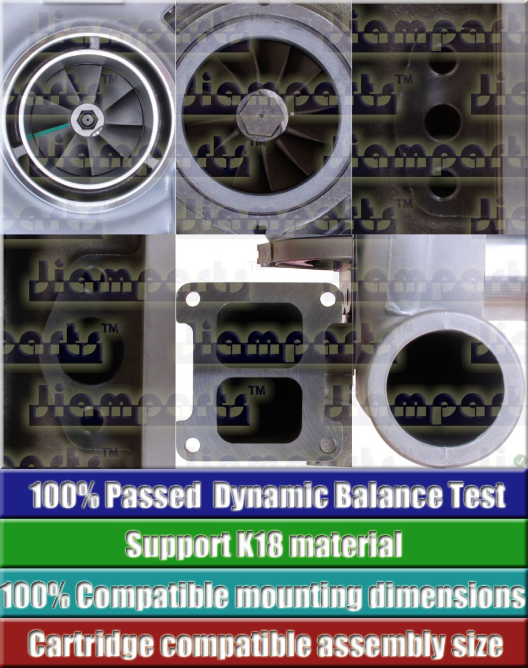 Description image:Turbocharger KTR130-33CAW 6502-52-5010