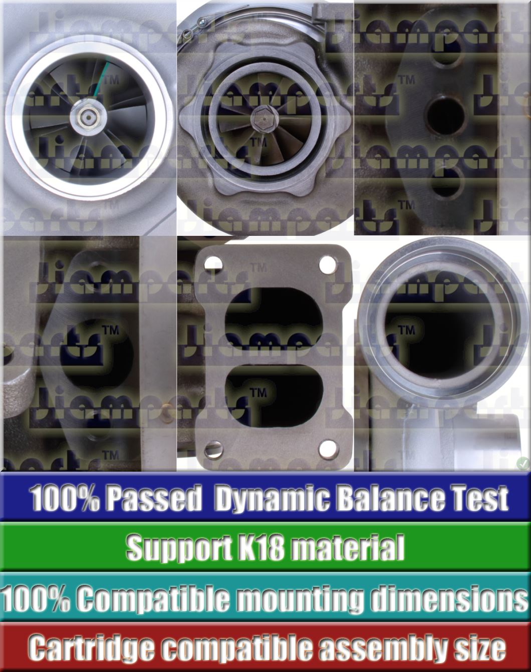 Description image:Turbocharger KOMATSU KTR110G-F45C_6505-51-5032