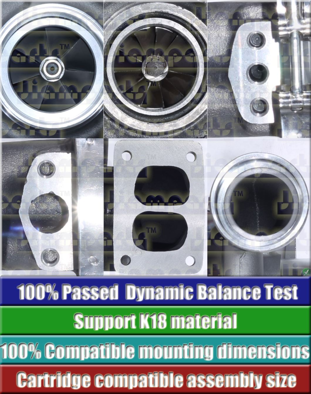 Description image:Turbocharger KTR110G-QD6B 6505-52-5410