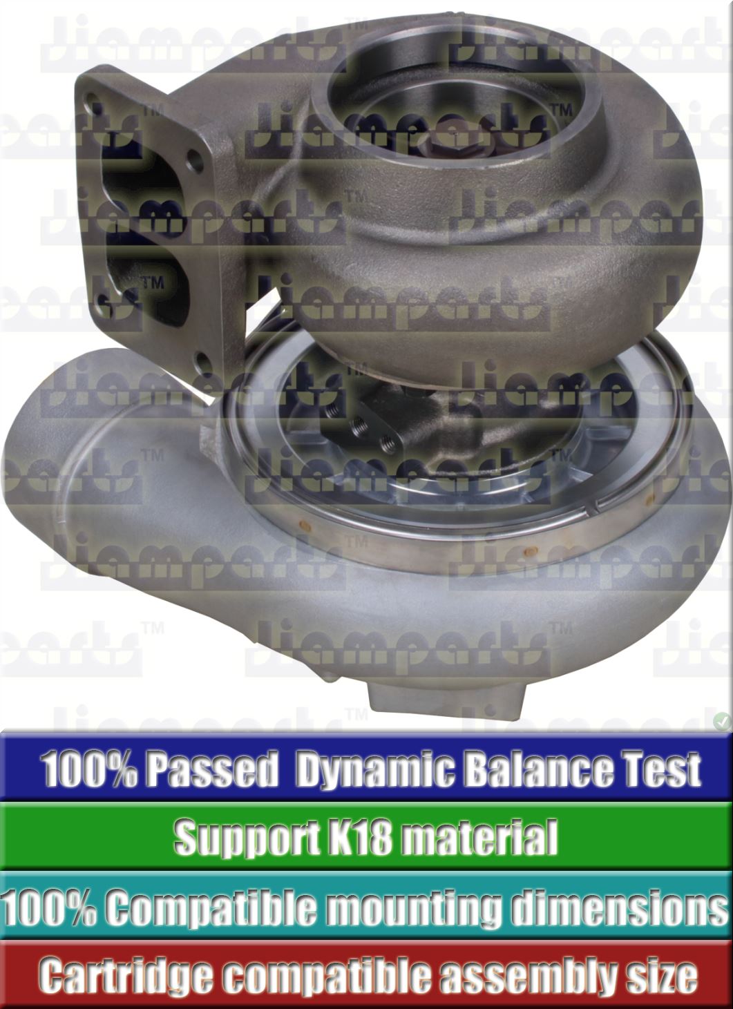 Description image:Turbocharger KTR110G-Q76B 6505-52-5440