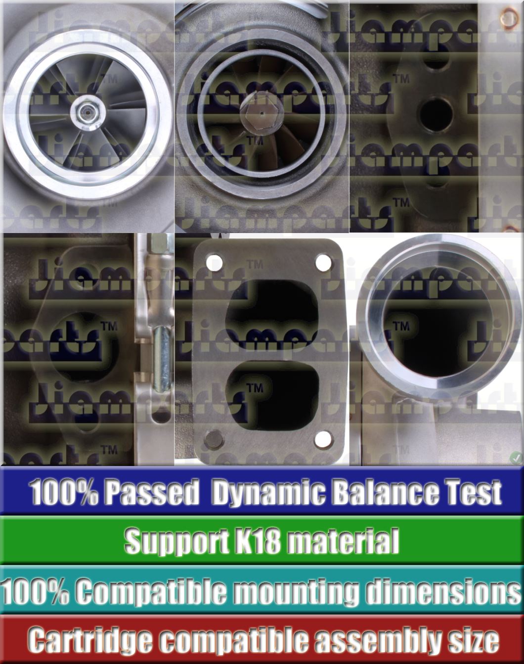 Description image:Turbocharger KTR110G-K75B 6505-52-5540-K