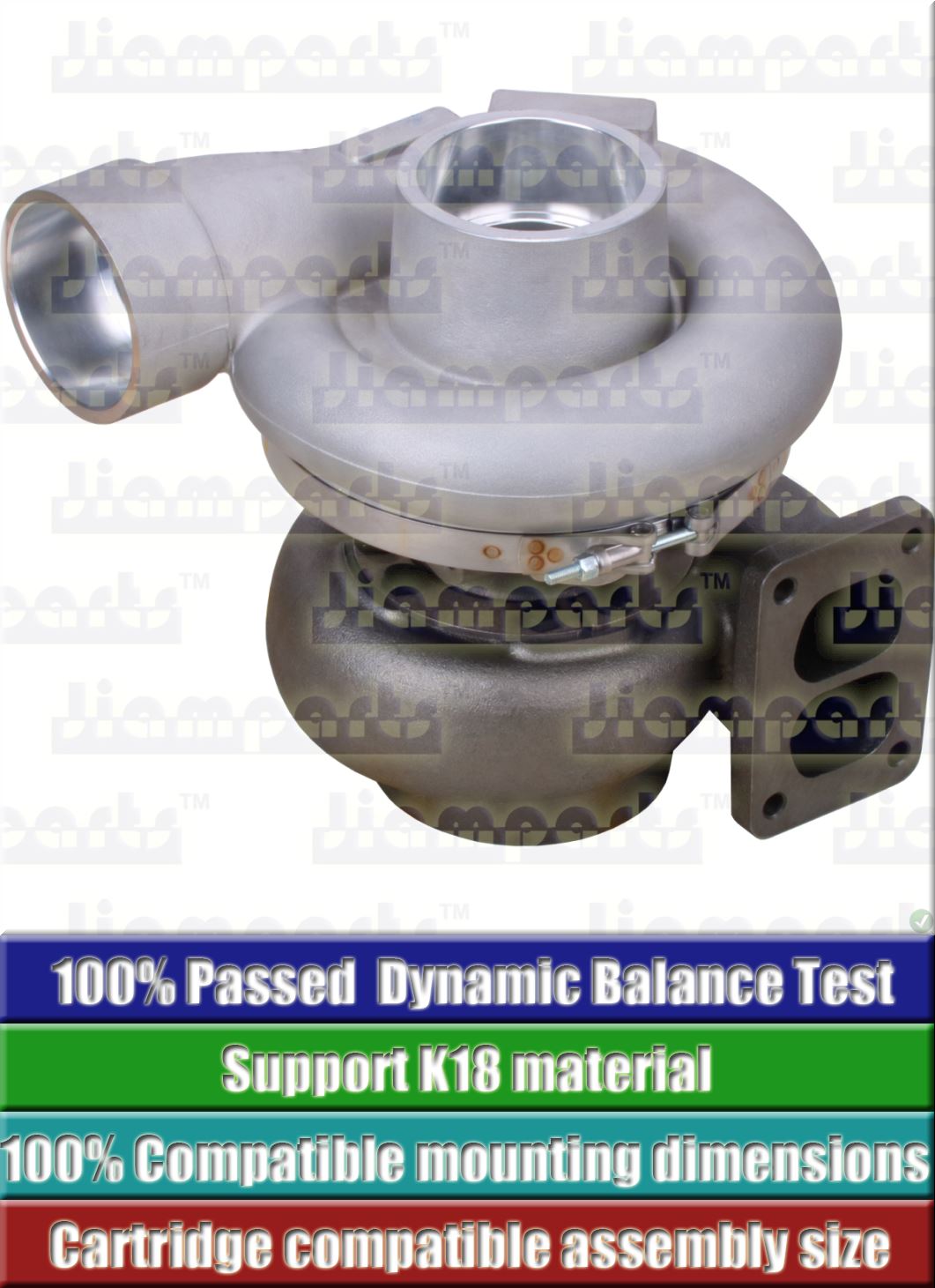 Description image:Turbocharger KTR110G-K75B 6505-52-5540