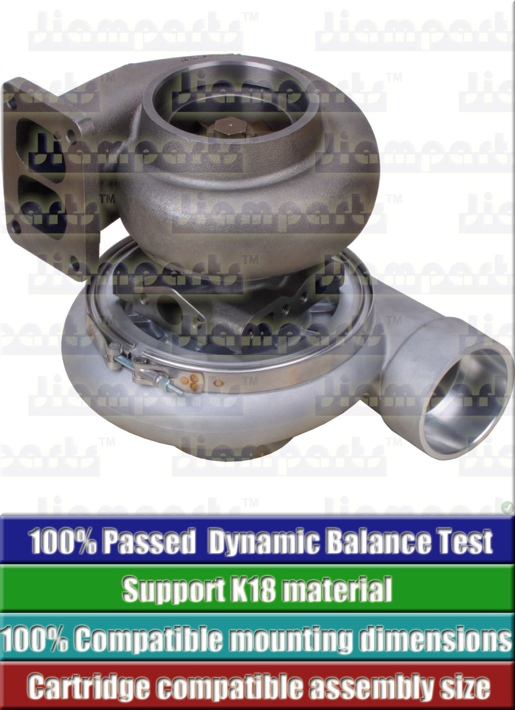 Description image:Turbocharger KTR110G-K75B 6505-52-5540