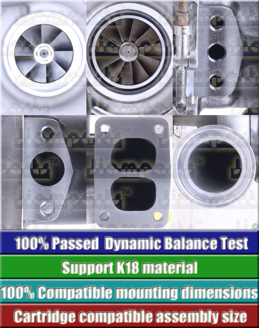 Description image:Turbocharger KTR110G-L87B 6505-52-5570-2