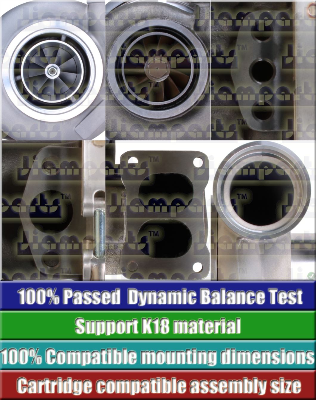 Description image:Turbocharger KTR110L-997A 6505-61-5030