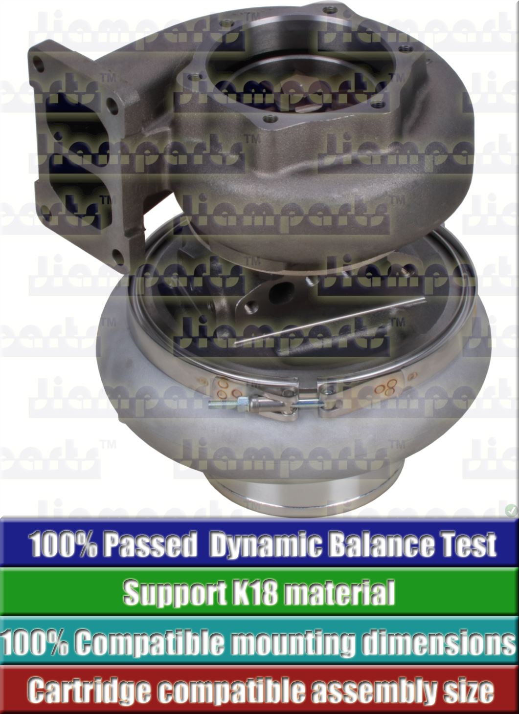 Description image:Turbocharger KTR110L-F84PW 6505-67-5010