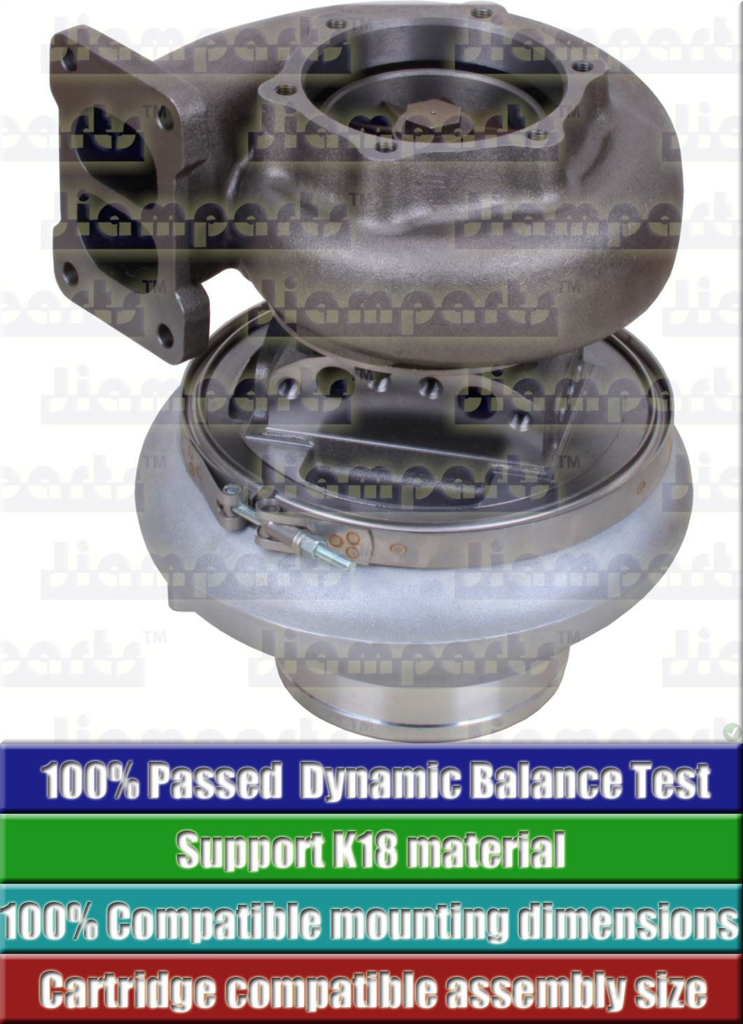 Description image:Turbocharger KTR110L-F85PW 6505-67-5030-K