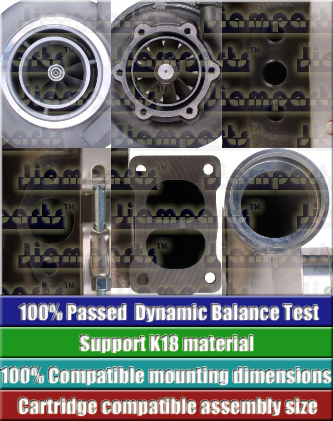 Description image:Turbocharger KTR110L-F84PW 6505-67-5080