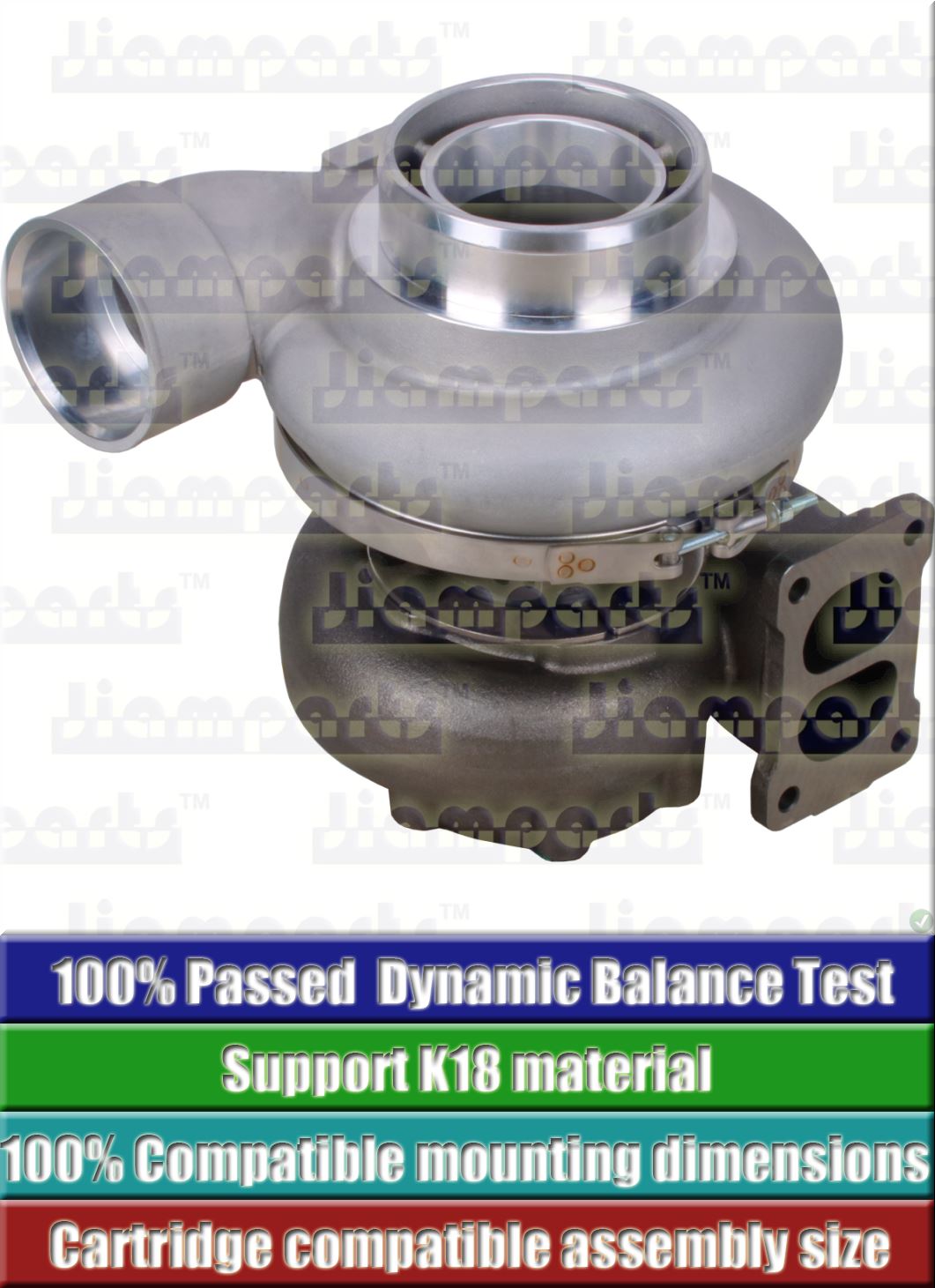 Description image:Turbocharger KTR110L-F84PW 6505-67-5080