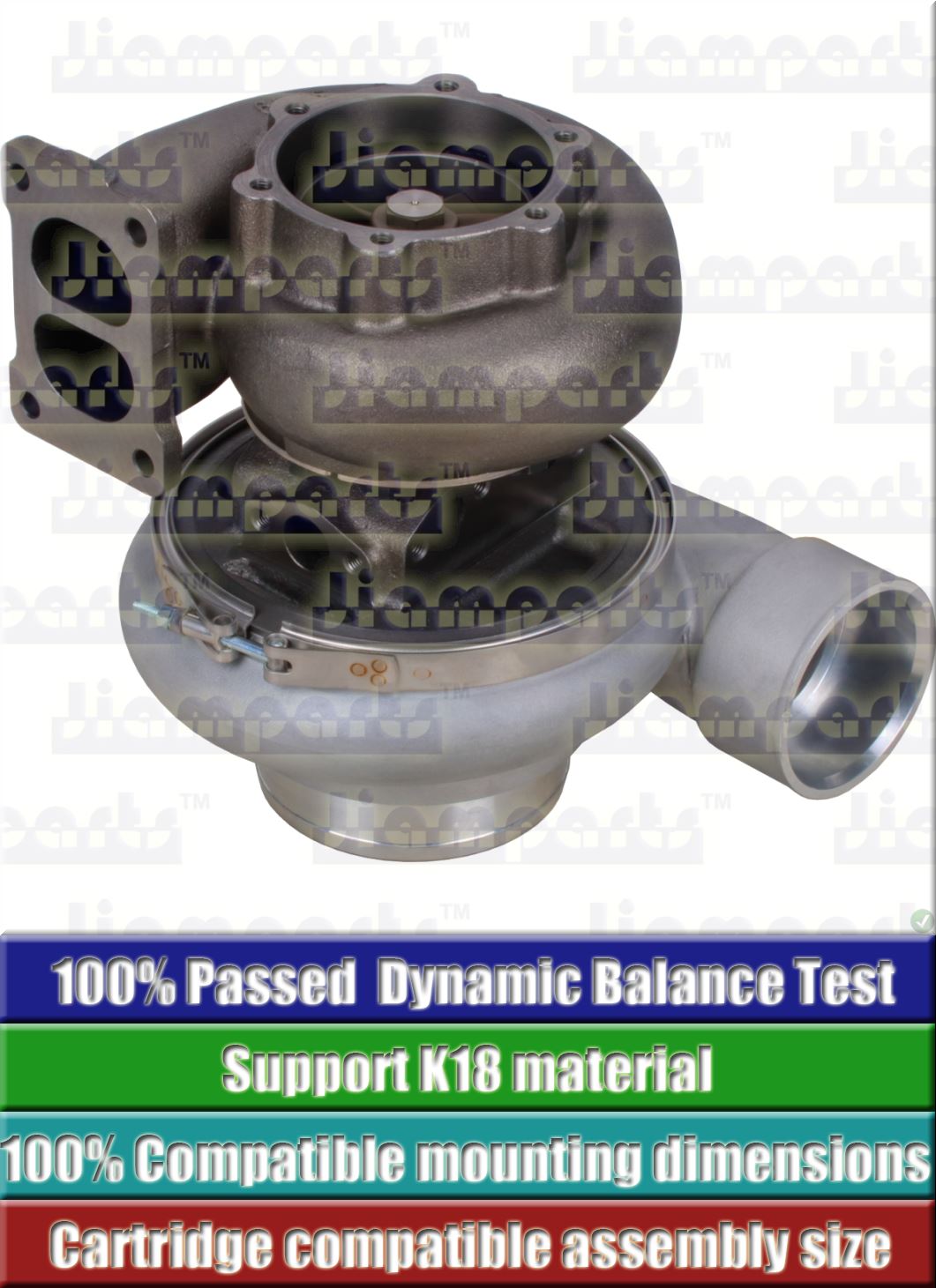 Description image:Turbocharger KTR110L-F84PW 6505-67-5080