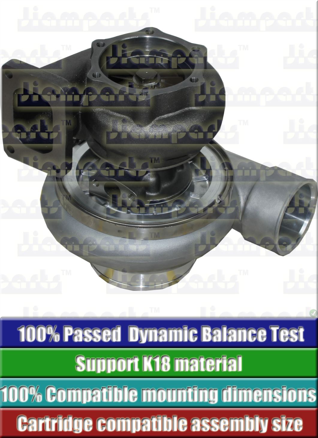 Description image:Turbocharger KOMATSU KTR110M-432A_6505-71-5030