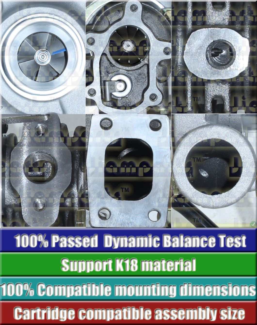 Description image:Turbocharger TB2818 702365-1