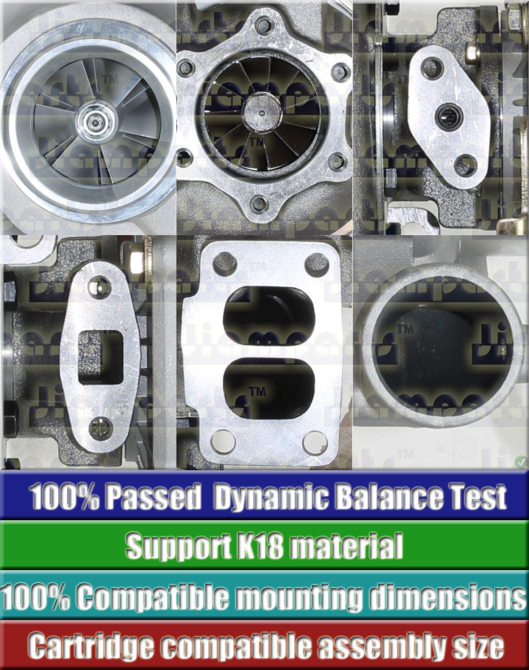 Description image:Turbocharger TBP419 2674A059