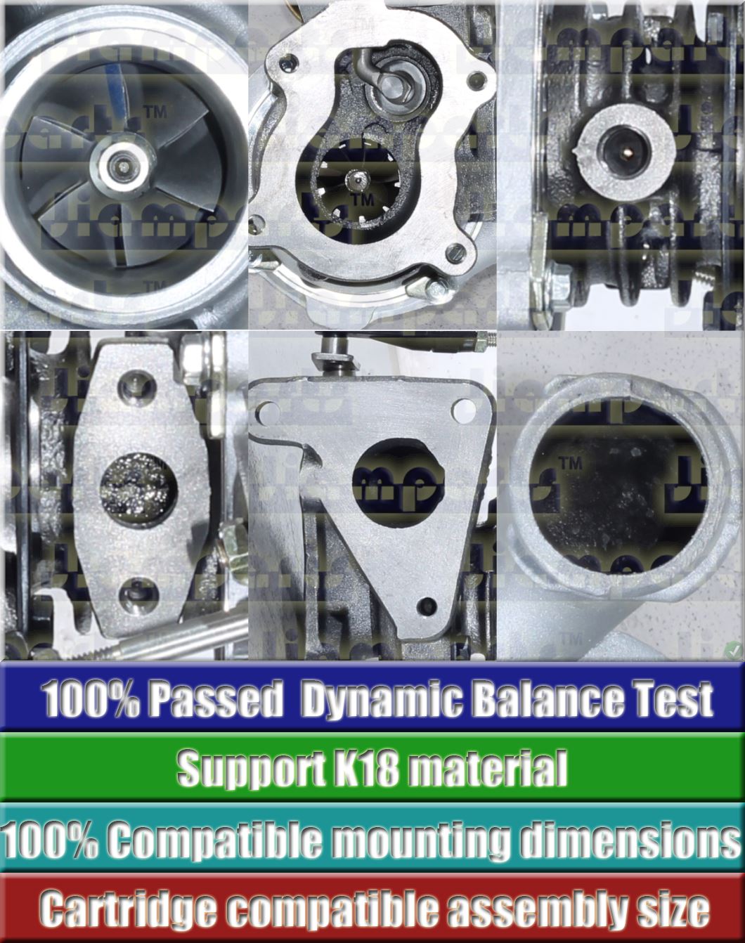 Description image:Turbocharger GT1549 703245-0001