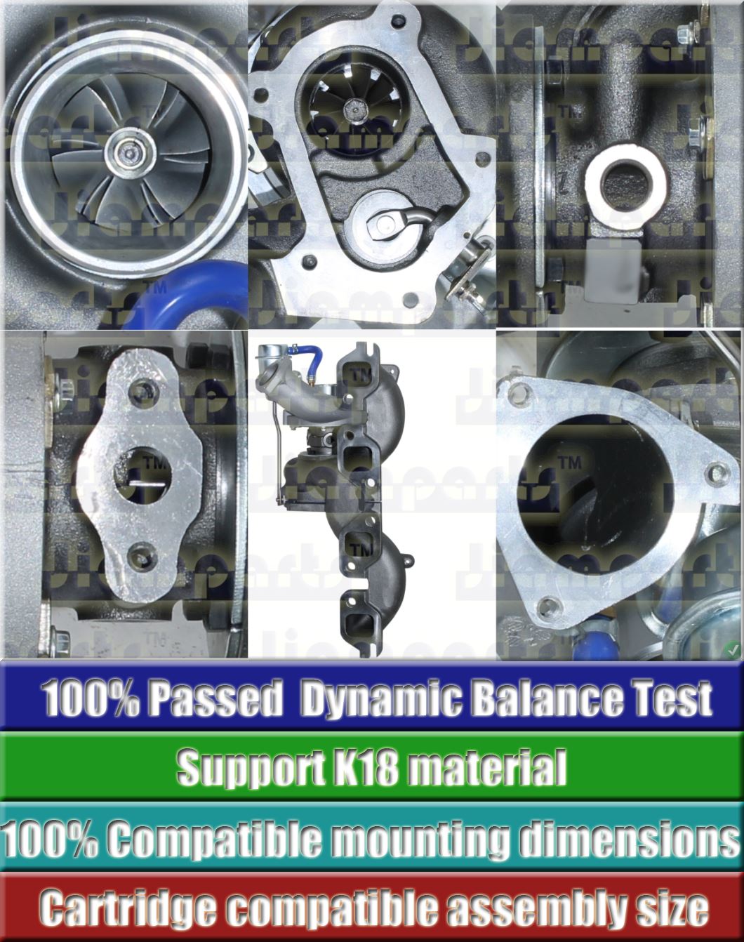 Description image:Turbocharger GT2256MS 704136-0001