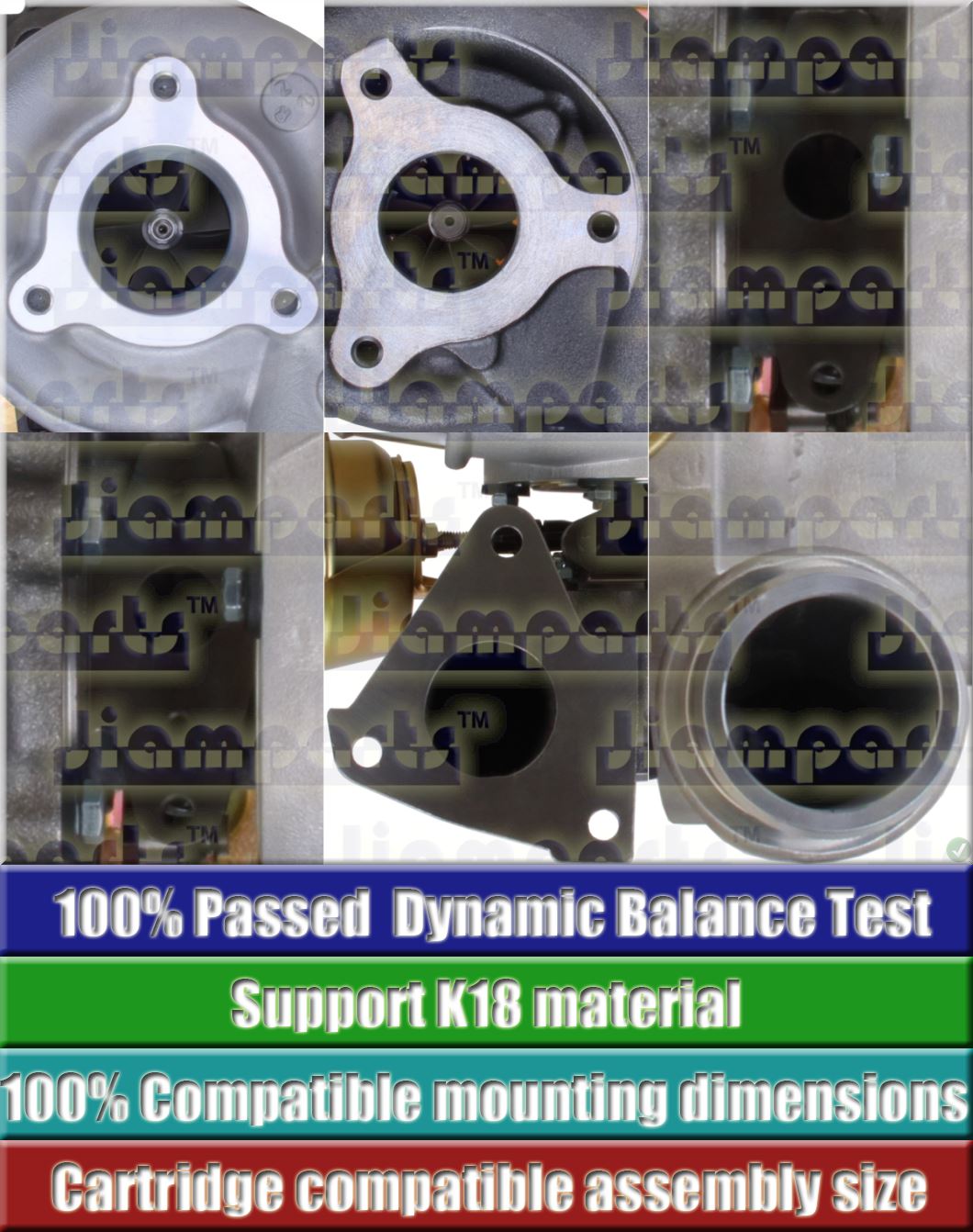 Description image:Turbocharger NISSAN GT2052V_705954-0009