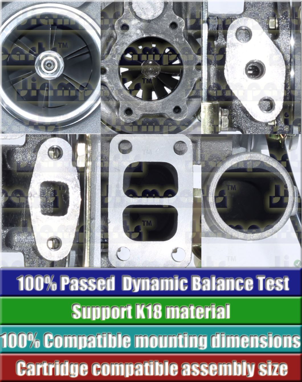Description image:Turbocharger GT3571S 709942-5001S