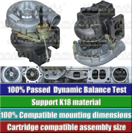 Showcase image:Turbocharger TBP439 702422-5004