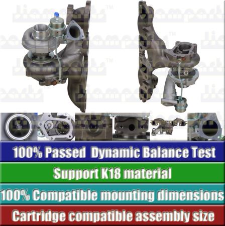 Showcase image:Turbocharger GT2256MS 704136-5003-T