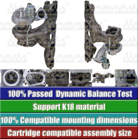 Showcase image:Turbocharger GT2256MS 704136-5003S-R