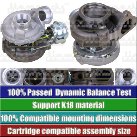 Showcase image:Turbocharger GTA2256V 709837-0001