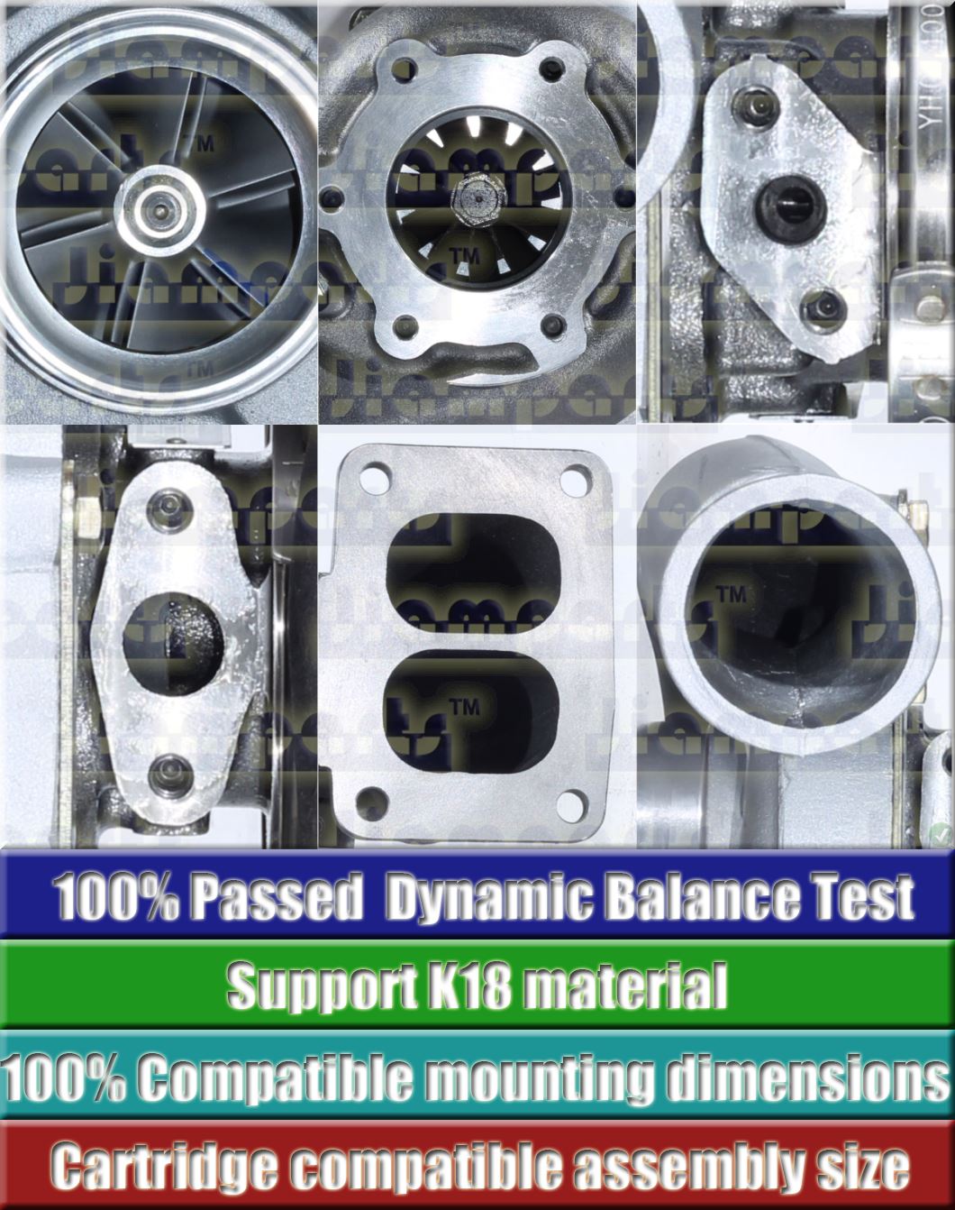 Description image:Turbocharger TA45 710223-0002
