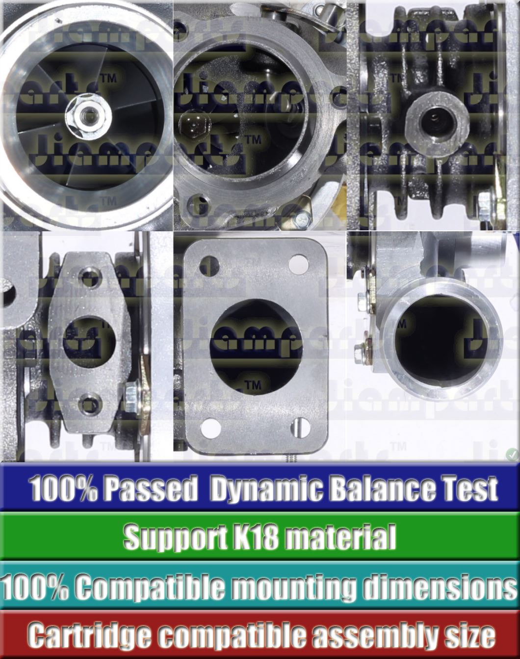 Description image:Turbocharger GT2556S 711736-5028S