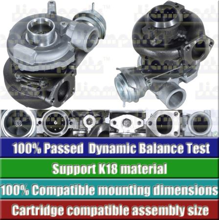 Showcase image:Turbocharger GT2256V;GTA2256V 712541-0002