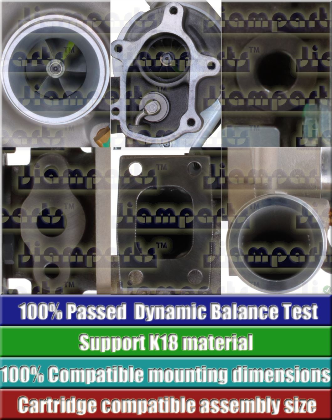 Description image:Turbocharger FOTON TB25_720618-0003