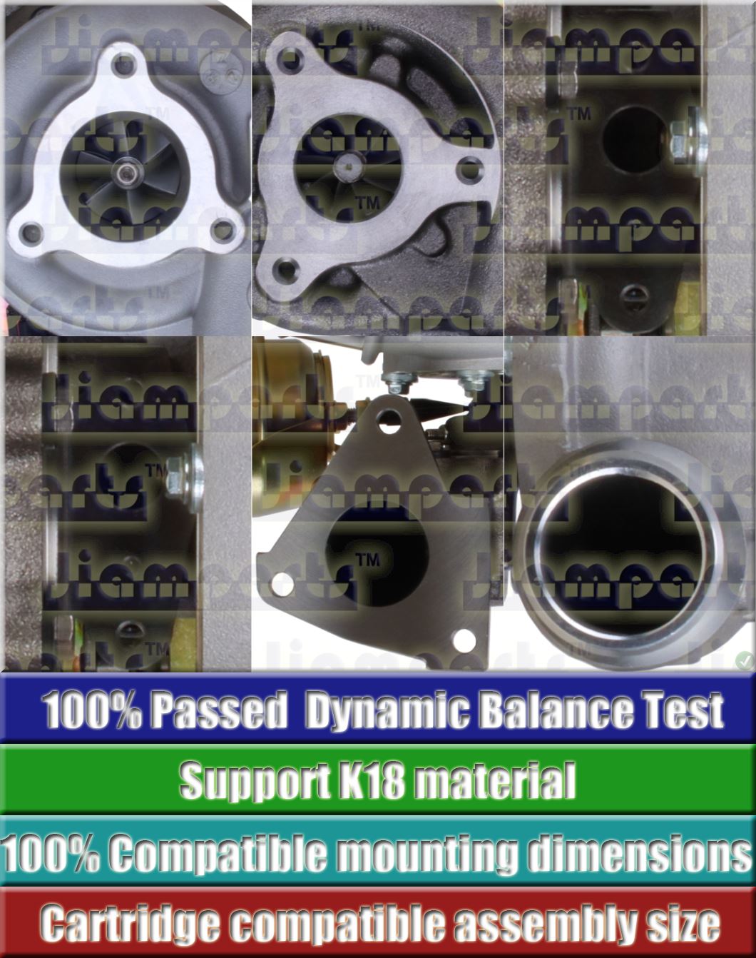 Description image:Turbocharger GT2052V 724639-5006