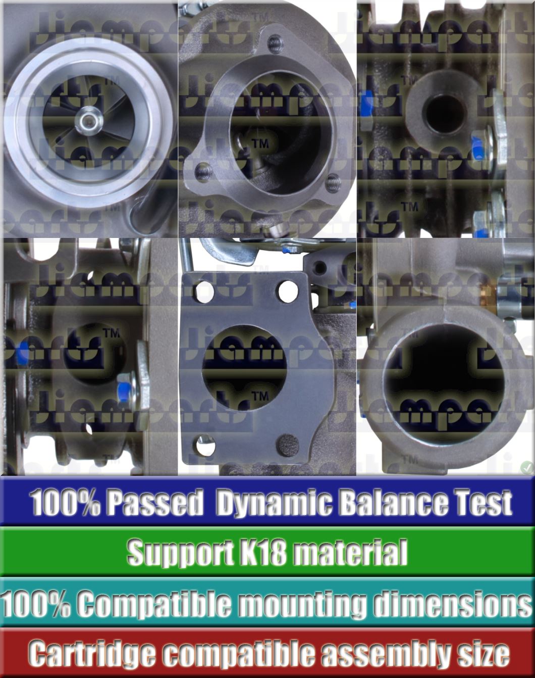 Description image:Turbocharger GT2052 727262-0008