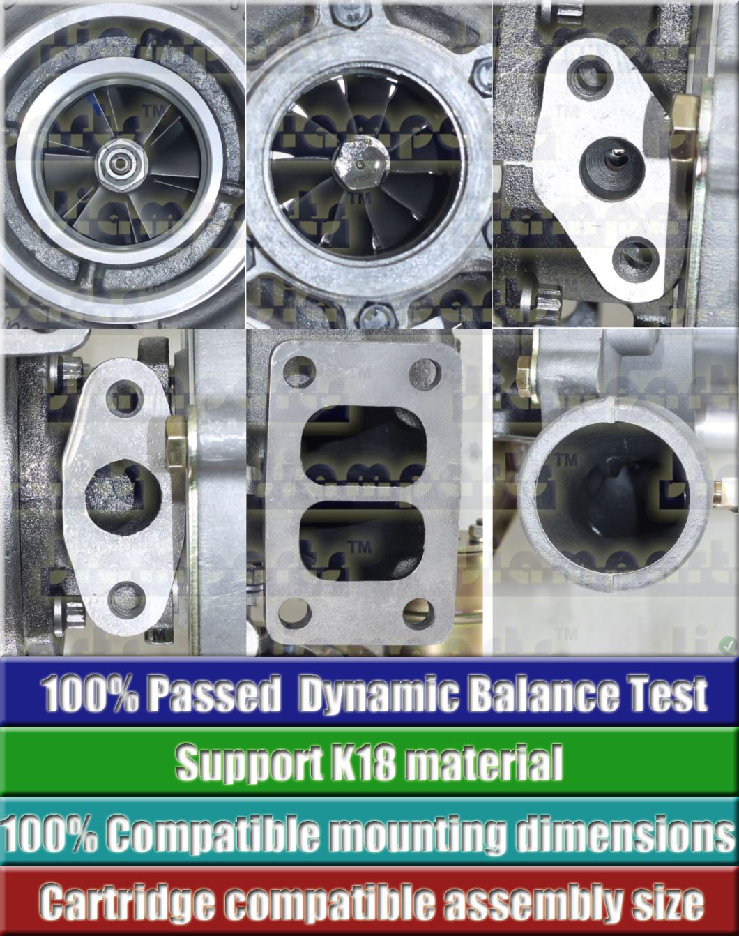Description image:Turbocharger GT35 727528-0001