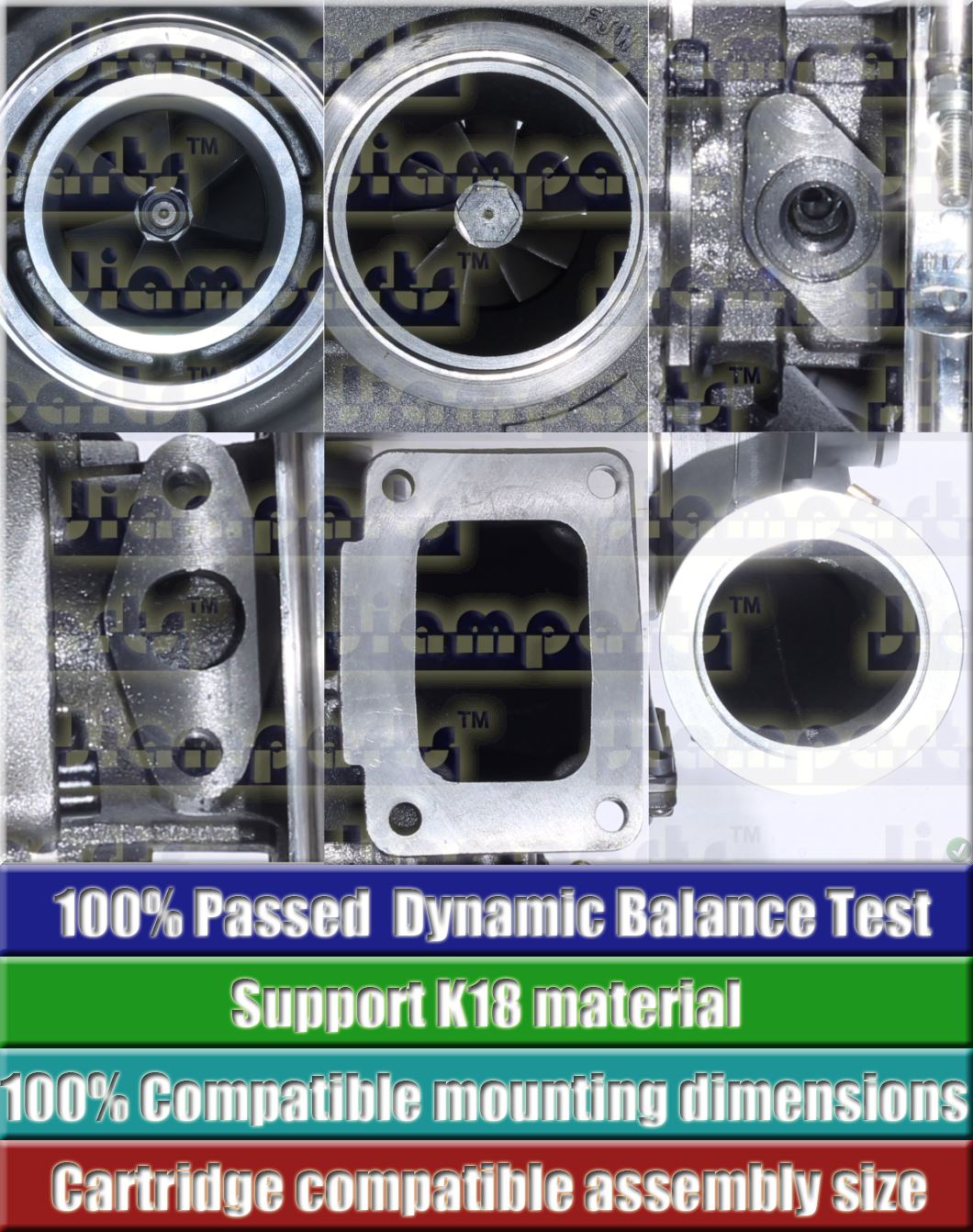 Description image:Turbocharger GTA4502V 730395-0035