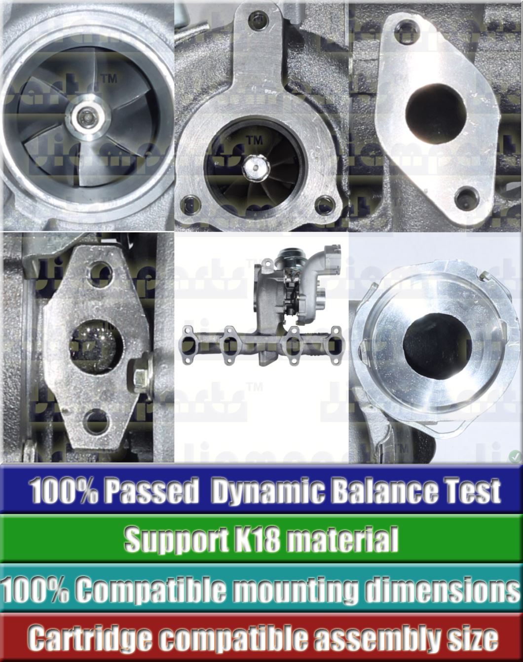 Description image:Turbocharger GTA1749MV 742614-1