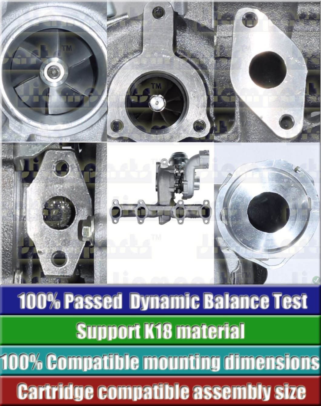 Description image:Turbocharger GTA1749MV 038025319Q