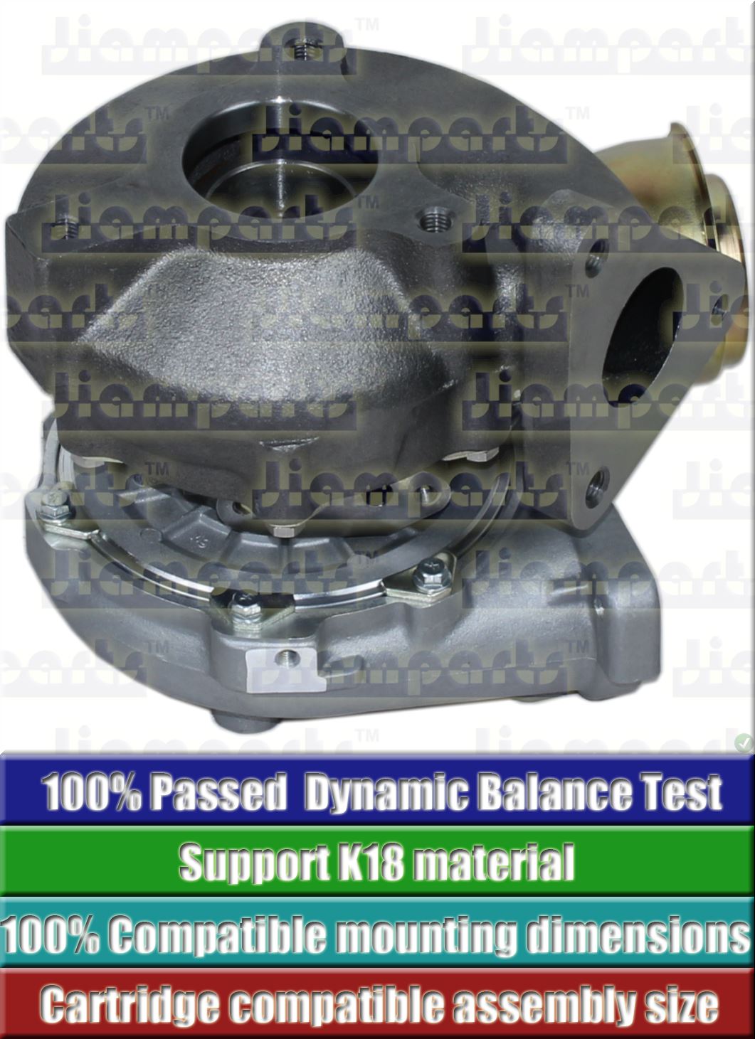 Description image:Turbocharger NISSAN GTA2056LV_751243-0002S-2