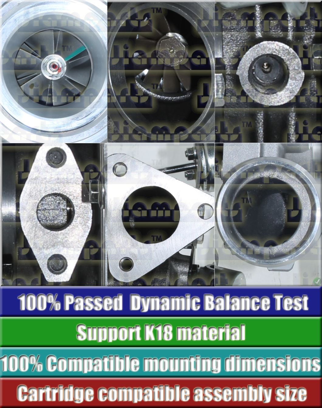 Description image:Turbocharger GT25S 754743-1