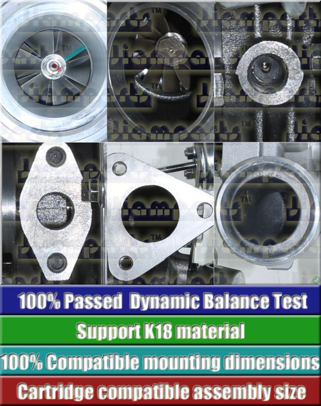 Description image:Turbocharger GT25S 754743-5001