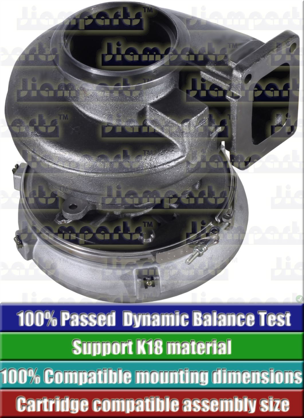 Description image:Turbocharger GTA4502V 758204-6